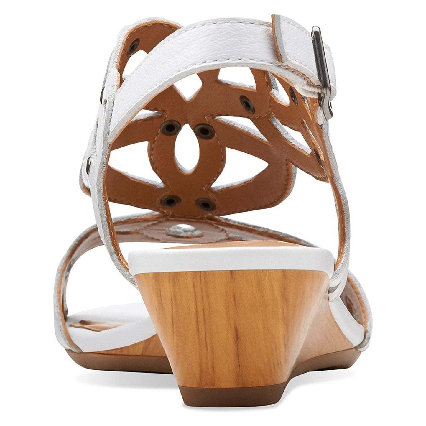 Clarks Women's Playful Tunes Low Wedge Sandal