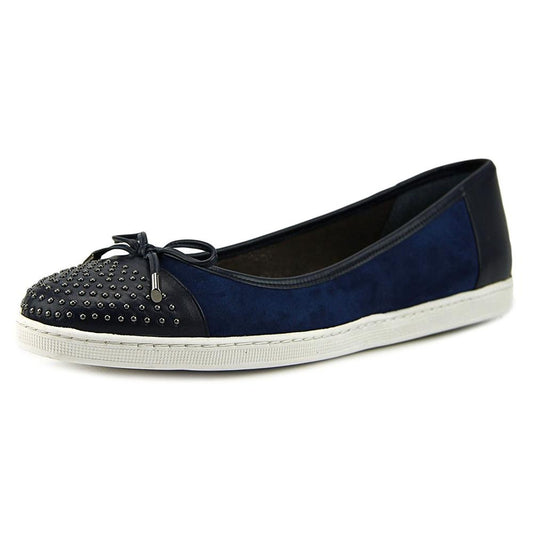 J. Renee Marenda W Round Toe Leather Flats
