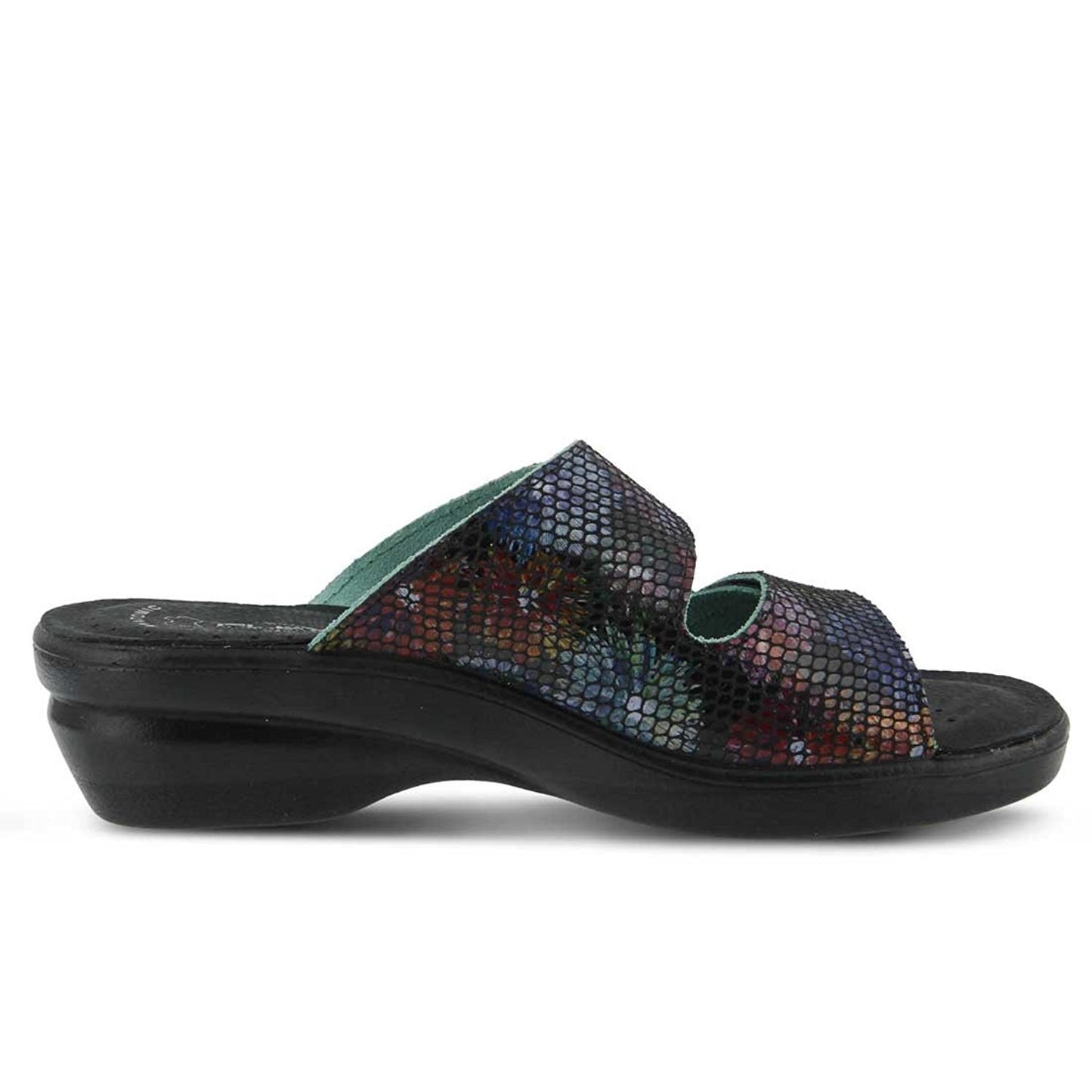 Spring Step Women's Kina Black Multi Sandal