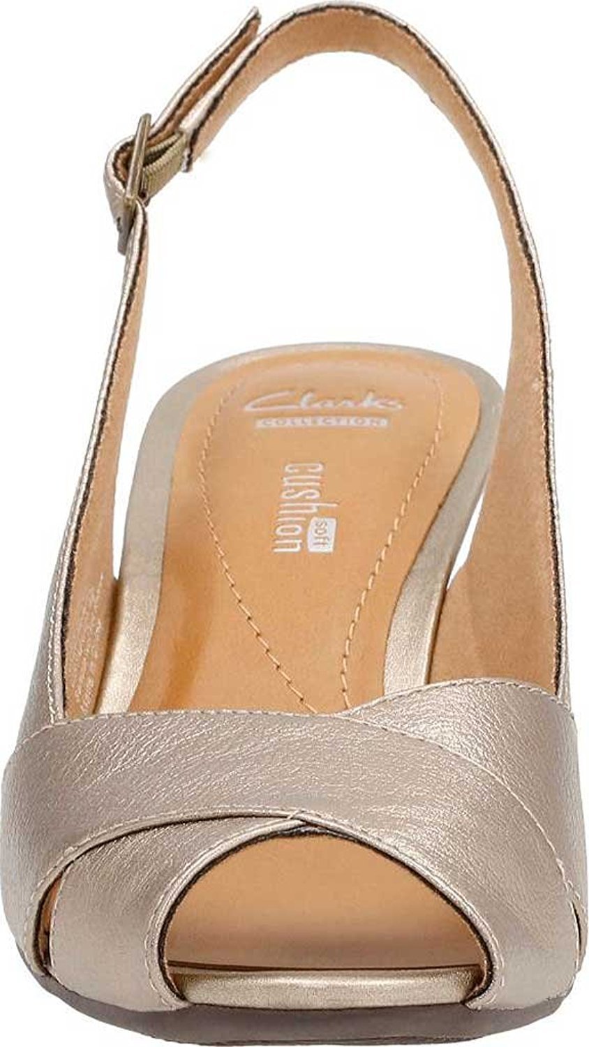 CLARKS Women's Brielle Kae Wedge Pump