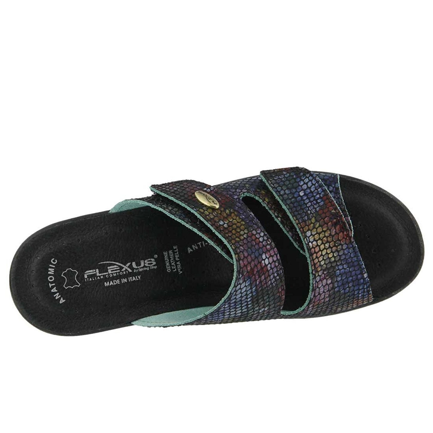 Spring Step Women's Kina Black Multi Sandal