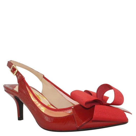 J. Renee Garbi Women's Pump 8 E US Red