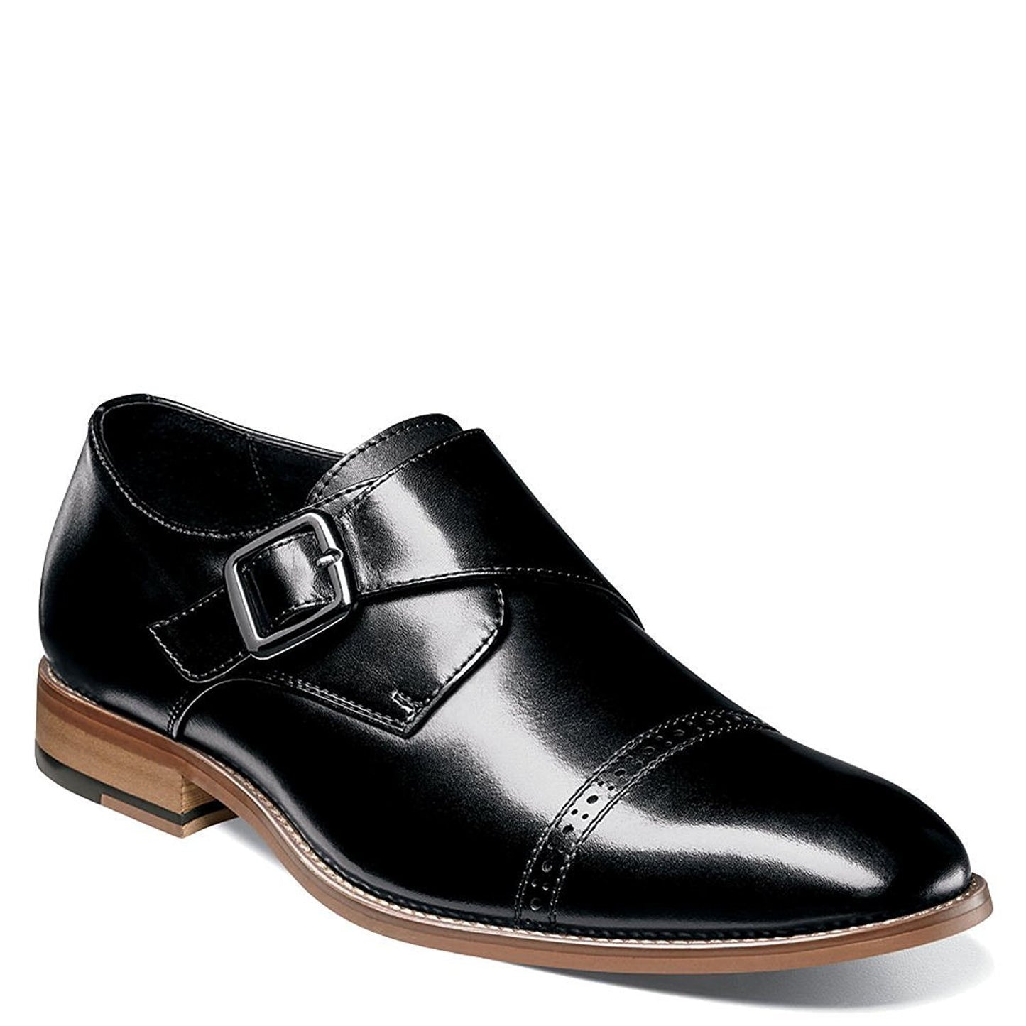 Stacy Adams Men's Desmond Cap Toe Monk-Strap Loafer