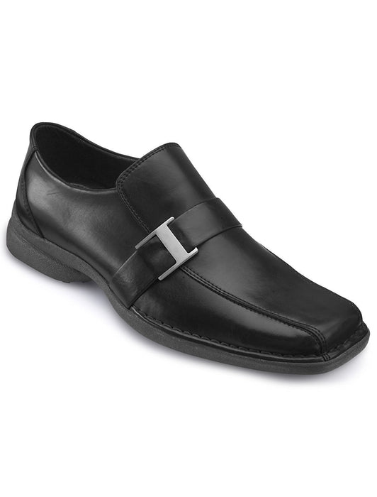 Unlisted by Kenneth Cole Fire Wall Loafers (14 W, Black)