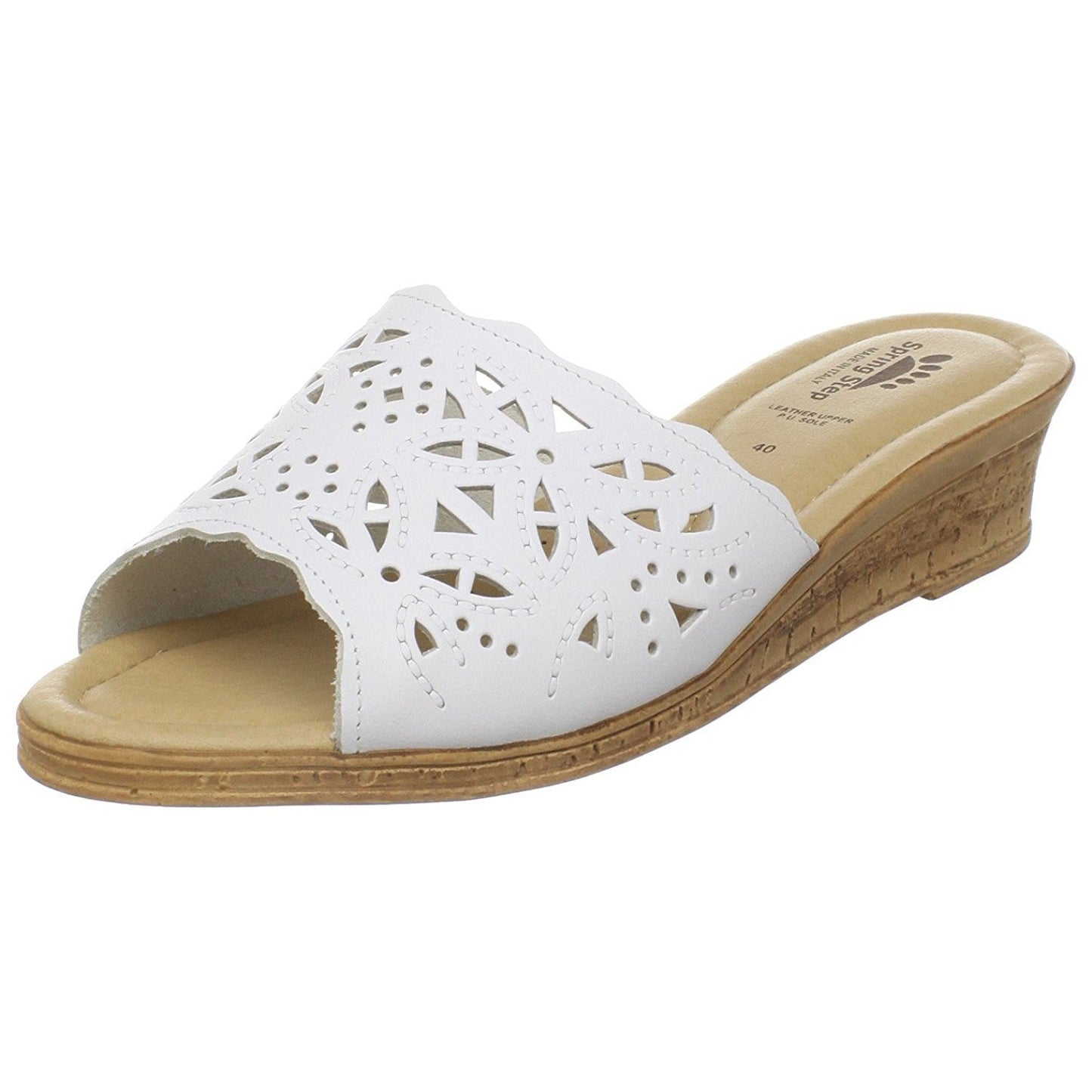 Women's Spring Step ESTELLA Fashion Wedge Slide Sandals