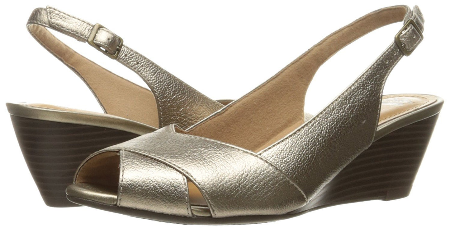 CLARKS Women's Brielle Kae Wedge Pump