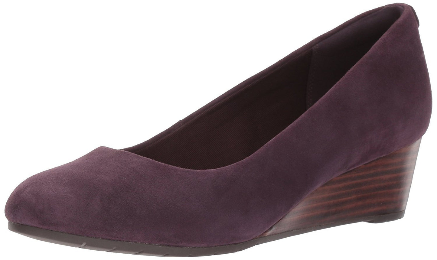 CLARKS Women's Vendra Bloom Wedge Pump