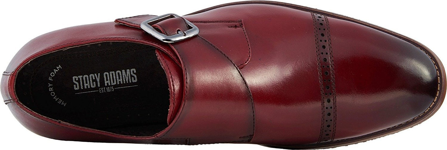 Stacy Adams Men's Desmond Cap Toe Monk-Strap Loafer