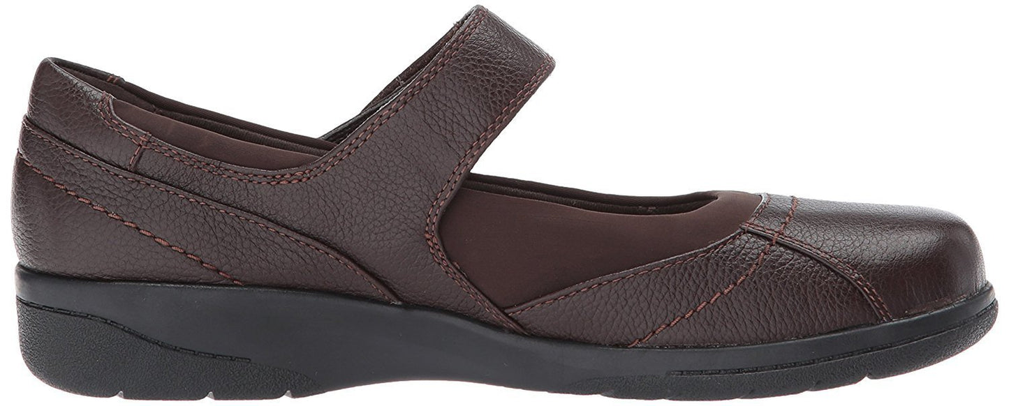 CLARKS Women's Cheyn Web Mary Jane Flat