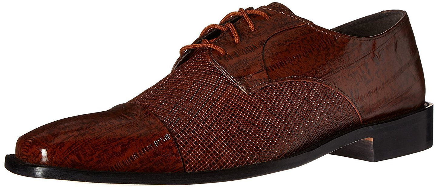 Stacy Adams Men's Gatto Leather Sole Cap Toe Oxford