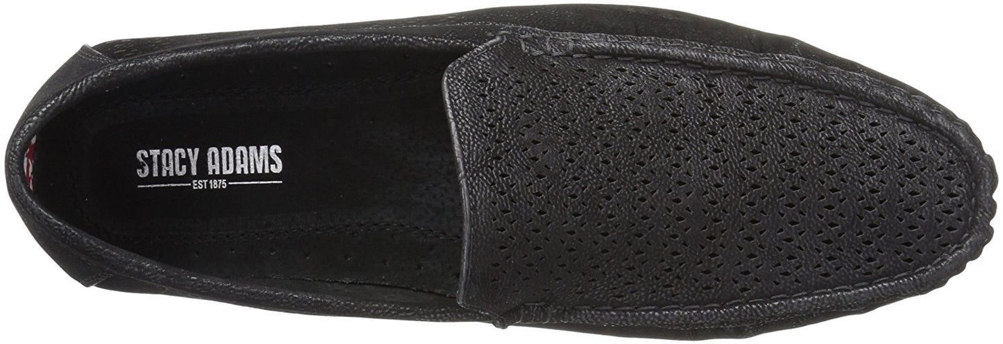 Stacy Adams Men's Cicero Perfed Moc Toe Slip-On Driving Style Loafer