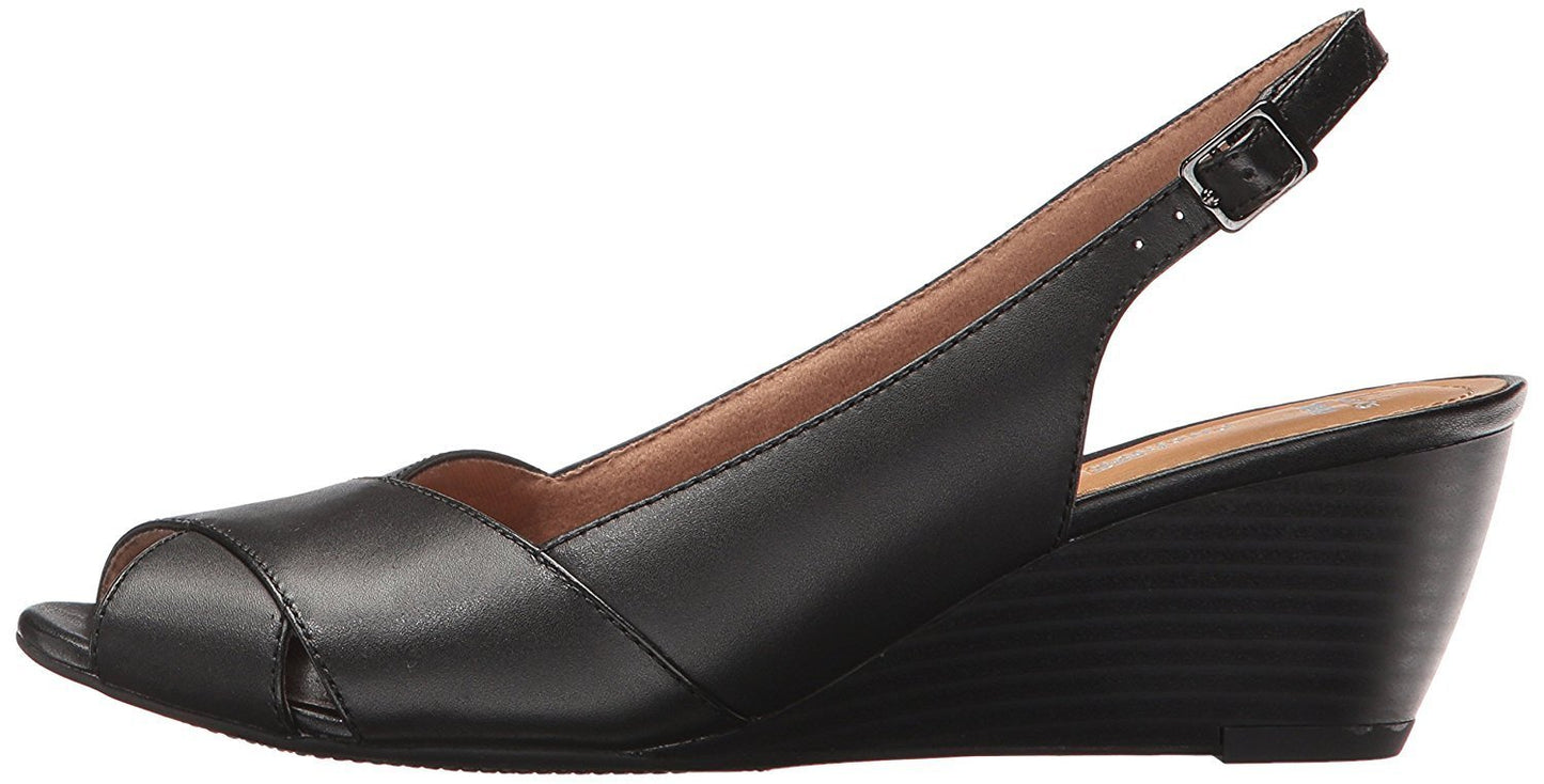 CLARKS Women's Brielle Kae Wedge Pump