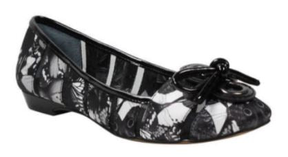 Edie Black/White Butterfly
