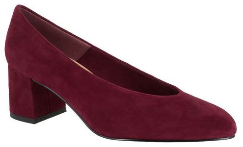 JENSEN BURGUNDY SUEDE 50-8845